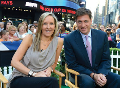 Mike Greenberg with his wife Stacy