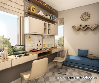 Desain Interior Rumah Jakarta Cluster Baru Murah di BSD www.rumah-hook..com