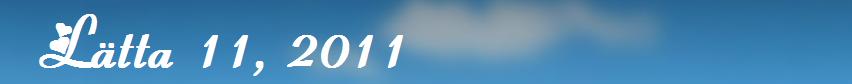 Lätta 11 2011
