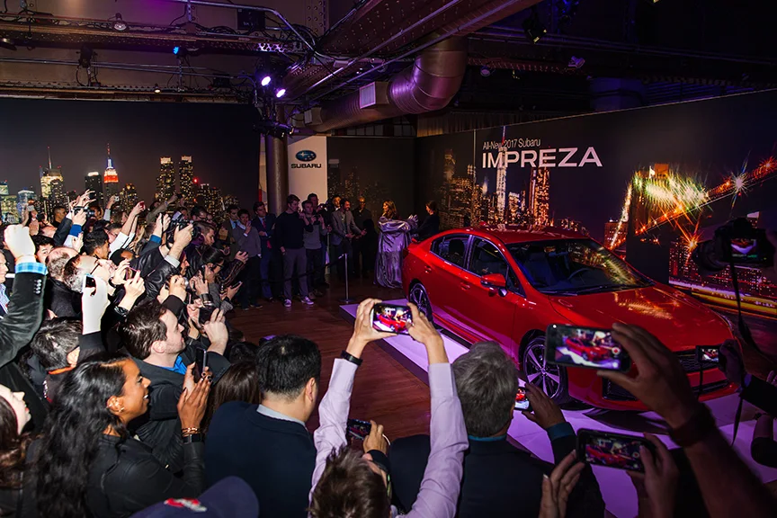 Cận cảnh Subaru Impreza 2017 tại New York Auto Show