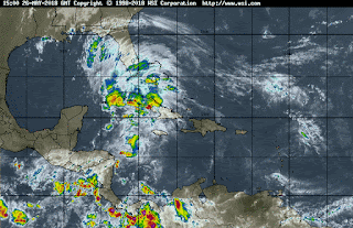 Blog Cuba, Isla Mía, primera tormenta Alberto