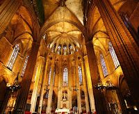 interior Catedral de La Giralda em Sevilha Espanha