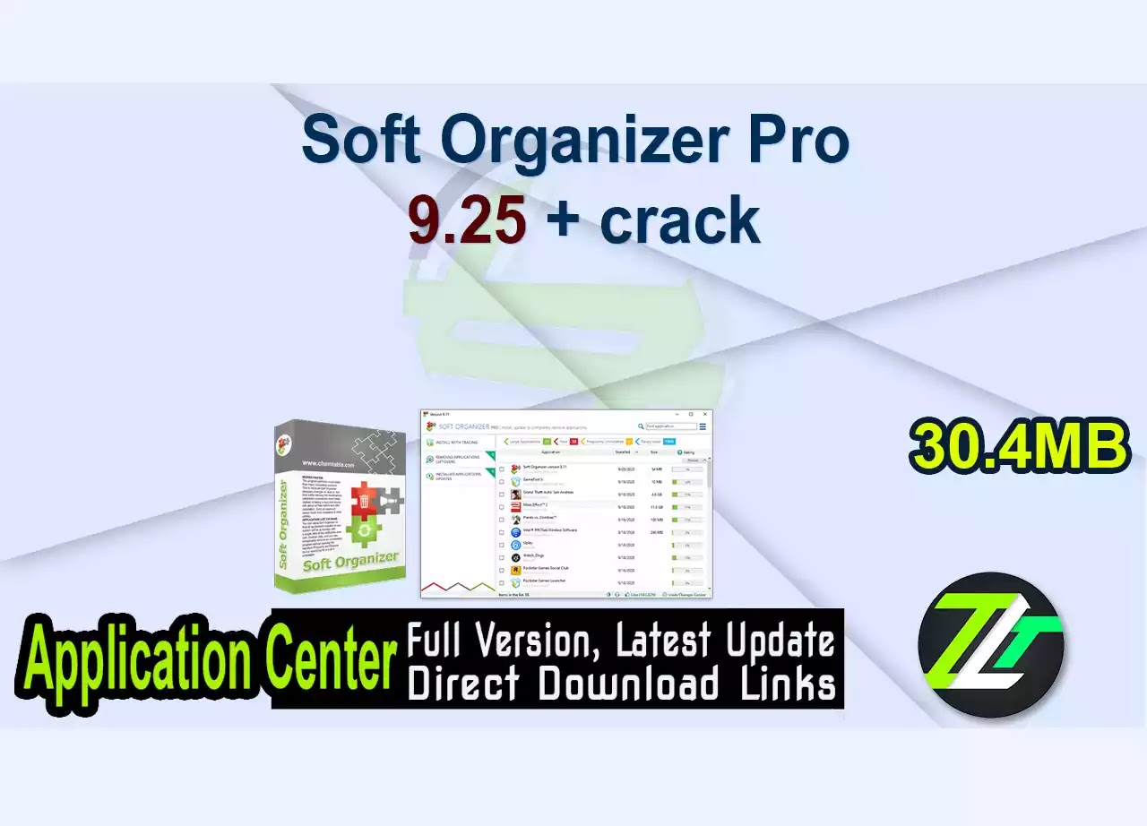 Soft Organizer Pro 9.25 + crack
