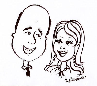 Caricaturist for weddings & events North East UK Ingrid Sylvestre North East Wedding Entertainment ideas Northeast Weddings Unique Wedding Entertainment Live Events North East UK