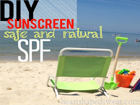 DIY sunscreen, safe and natural sunscreen