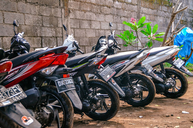 koleksi foto sewa motor di bali