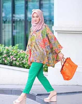 77 Model  Baju  Batik  Muslim 2019 Modern Terbaru Remaja  