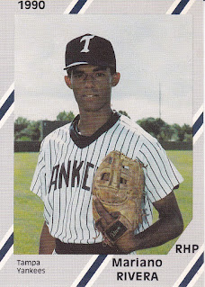 Mariano Rivera 1990 Tampa Yankees card