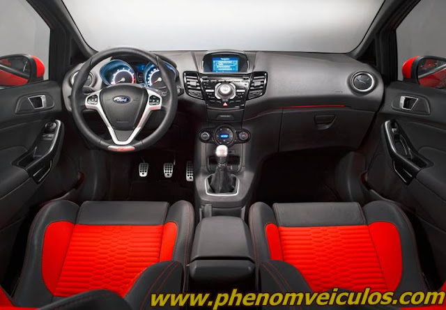 ford new fiesta 2013 - painel