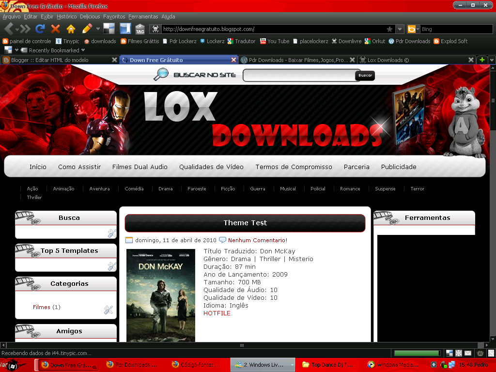 template lox downloads blogger