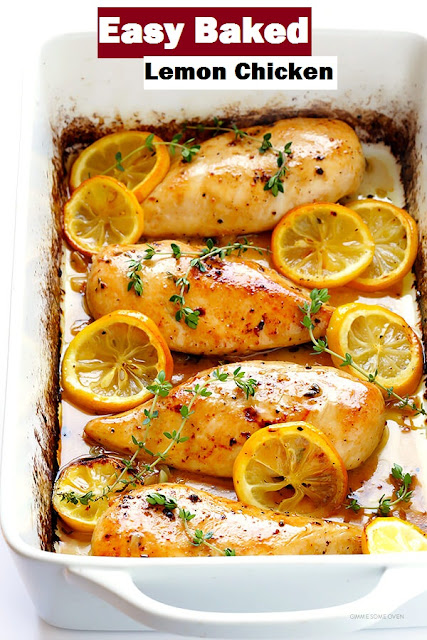 Easy Baked Lemon Chicken 