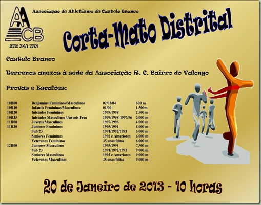 Cartaz Corta-Mato Distrital