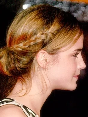 look peinados recogidos con trenzas
