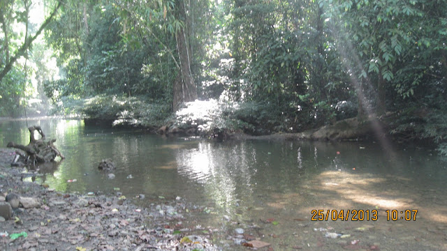 The third and last river to cross until the Cave. 