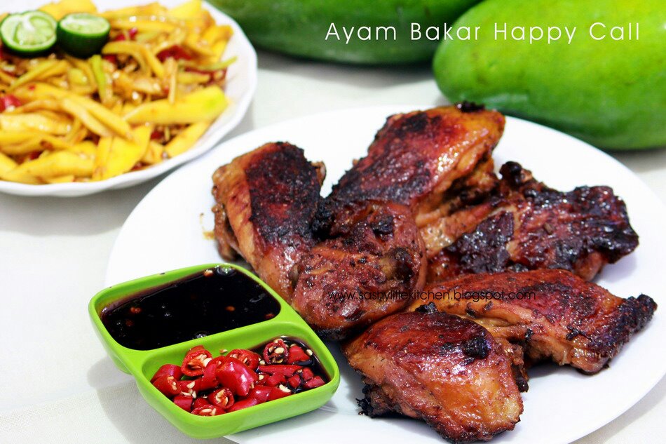 Ayam Bakar Sambal Mangga ala Happy Call - Bali Food 