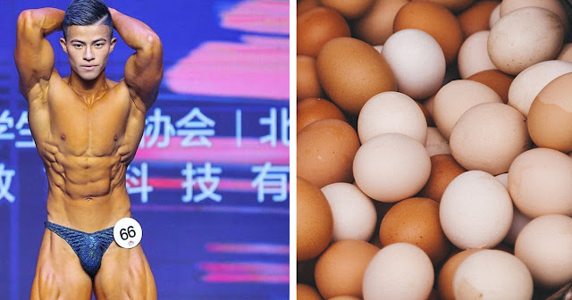 70 EGG WHITES PER DAY: CHINESE BODYBUILDER REVEALS HIS SECRET EXTREME PRE-COMPETITION DIET