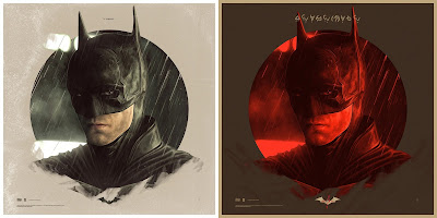 The Batman Portrait Print by Jake Kontou x Bottleneck Gallery