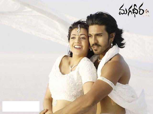 Kajal Aggarwal Ram Charan Photos Magadheera