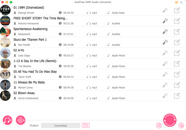 AudFree-DRM-Removal-Mac-Software