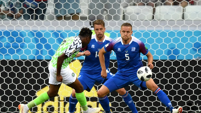 Ahmed Musa marca el segundo gol de su selección en Rusia 2018