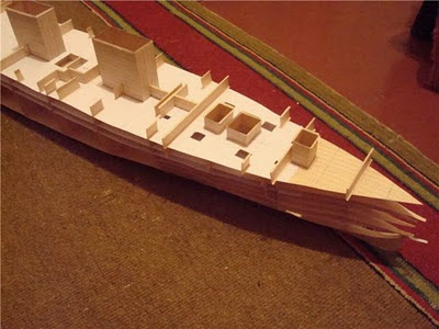 Amazing Titanic Model Made Of Paper 