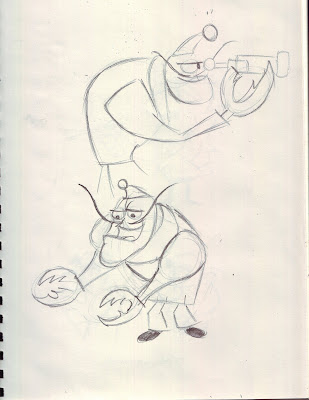 Disney Cartoon Characters Sketches. Inspector Cartoon sketches