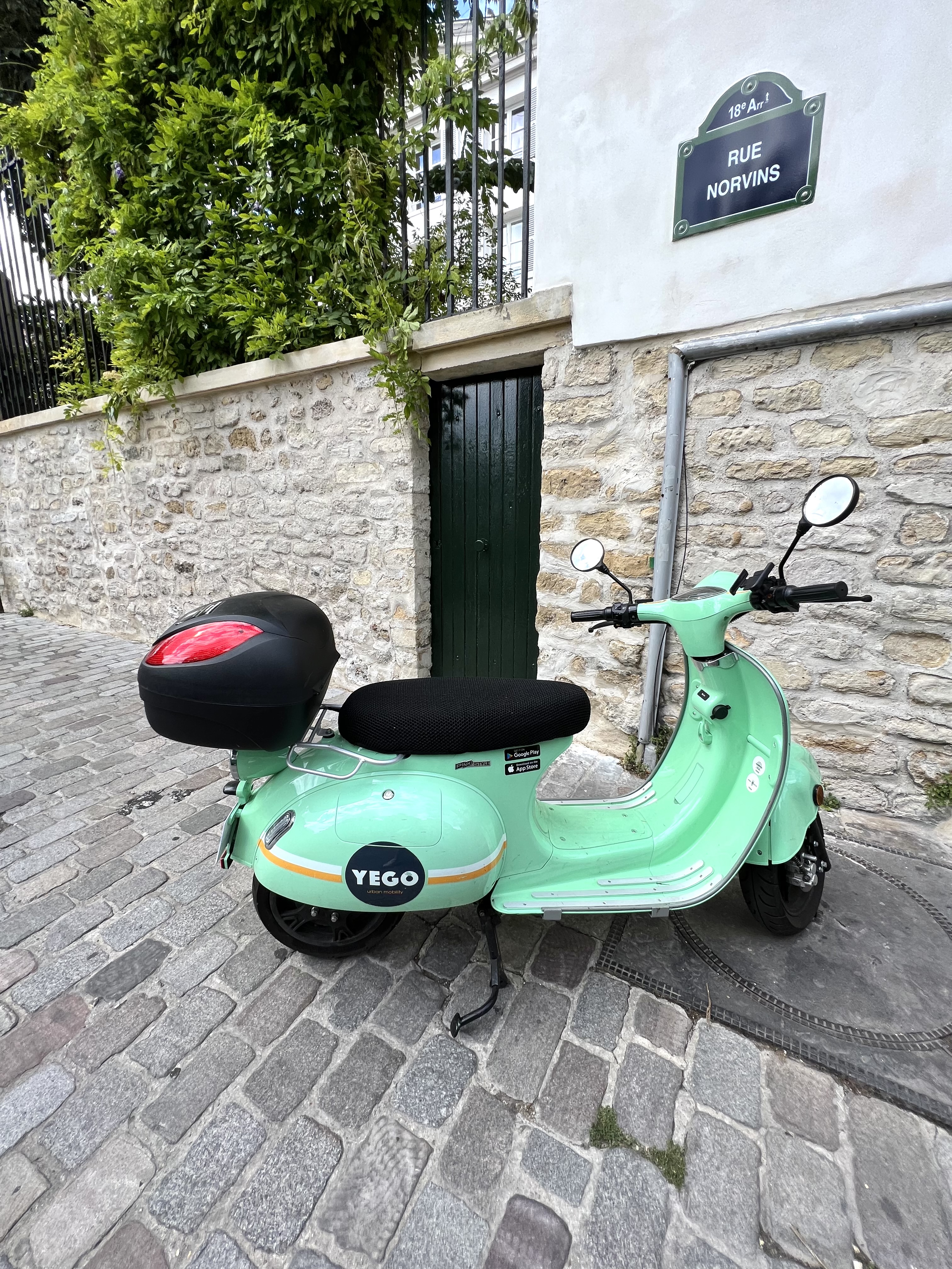 Adrienne Nguyen_Paris France_Mint Vespa_Moped_Motorcycle