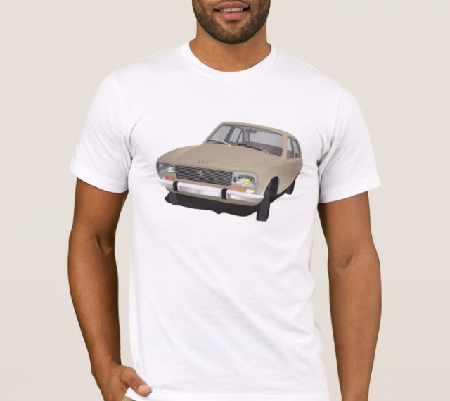 Peugeot 504 lover t-shirt