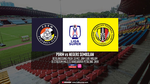 Siaran Langsung PDRM vs Negeri Sembilan Live Streaming Liga Super 2023