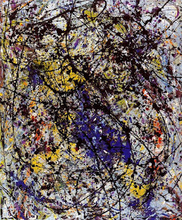  Jackson Pollock - Reflection of the big dipper,1947. 