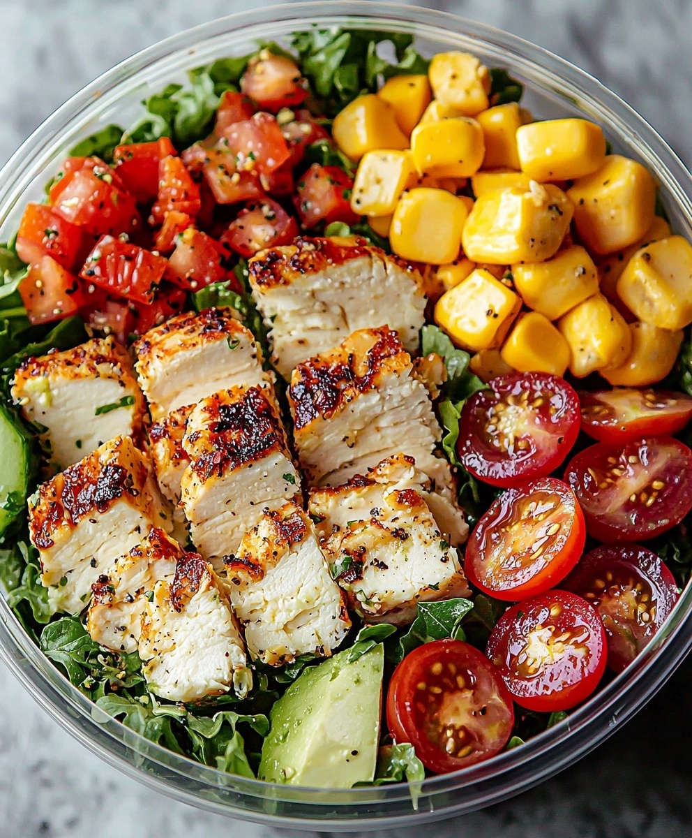 Cobb Salad Meal Prep