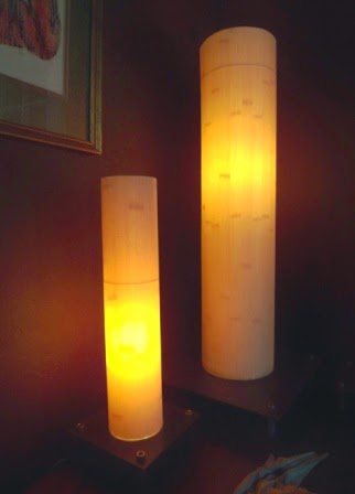 Kerennya Lampu  Minimalis Lampu  Taman dari  Bambu  Ragam 