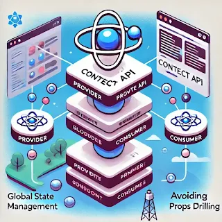 Simplifying global state management in React without props drilling using Context API
