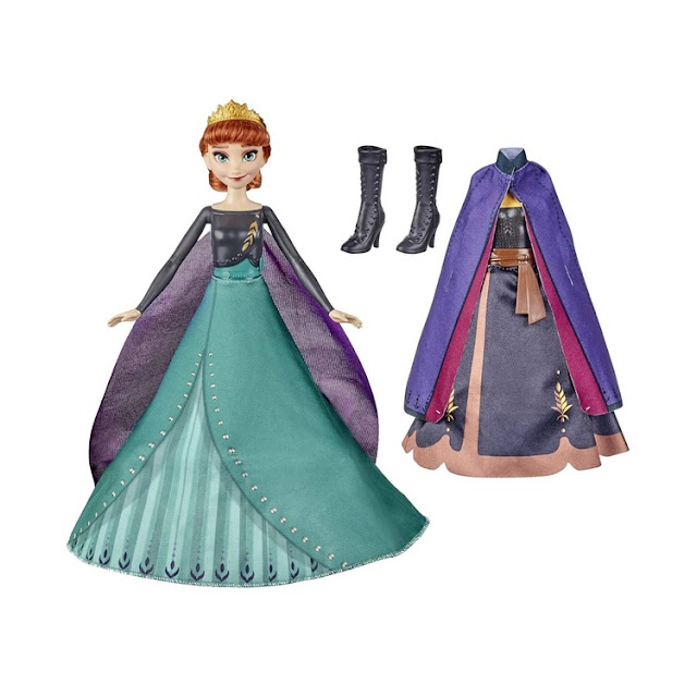 Disney Frozen 2 : Anna et ses tenues magiques.