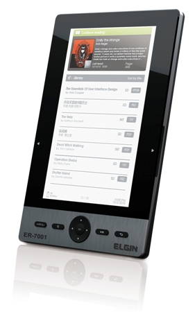 Elgin traz e-reader para o Brasil