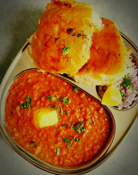 Spicy pavbhaji - Maharashtrian dish | Tasty recipes corner