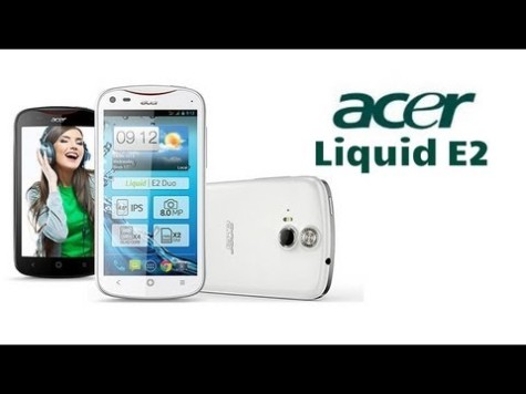 Acer Liquid E2 with Quad-Core Processor