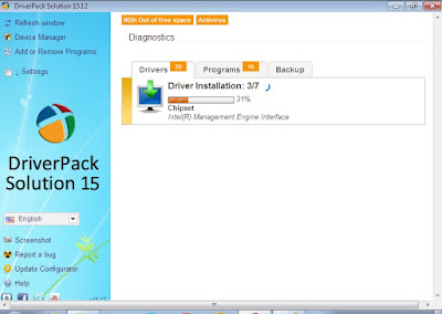 Cara Instal Driver Laptop Menggunakan DriverPack Solution