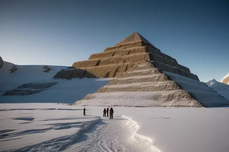 Misteri Penampakan Piramida Di Benua Antartika