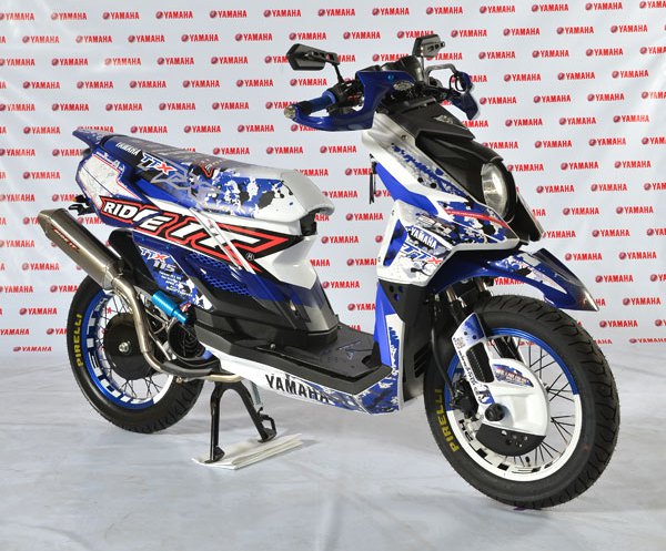 Foto Modifikasi  Motor  Yamaha X  Ride  2019 Terbaru