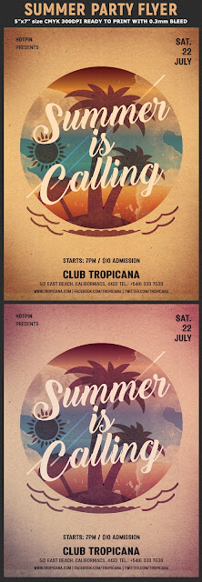  Summer Party Flyer Template