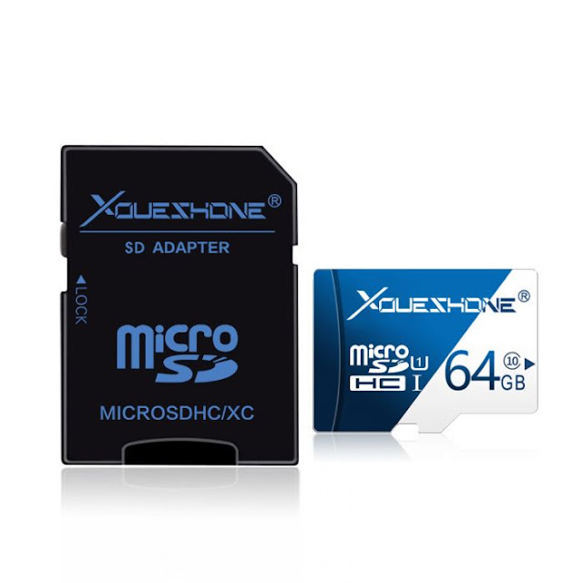 $9.99 / €8.58 Shipped for Youeshone 64GB High-Speed Micro SD Card with SD Adapter for Dash Cam