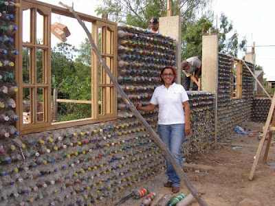 Bottle House Built in Mexico