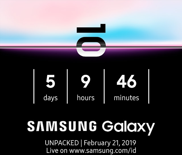 Dapatkan Samsung S 10 Gratis Pada Samsung Galaxy umpacked 2019 