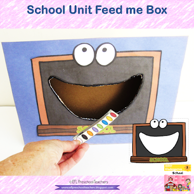 Printable Feed Me Numbers Crayon Activity for Back to School