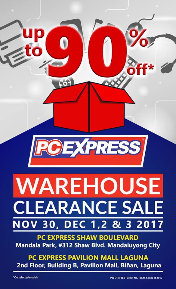 Pc Express Warehouse Clearance Sale Offers Up To 90 Off On Selected Items Urbantechnoobs