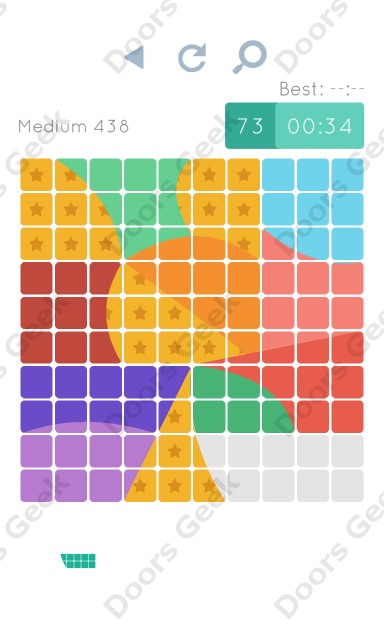 Cheats, Walkthrough for Blocks and Shapes Medium Level 438