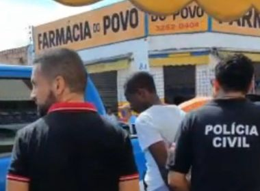 Homem é preso após ser flagrado arrombando loja no centro de Eunápolis