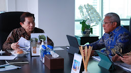 Kepala BNN RI Marthinus Hukom Sambangi Kantor Pusat Kementerian Perencanaan Pembangunan Nasional