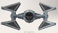 Bandai 1/72 Tie Interceptor English Color Guide & Paint Conversion Chart